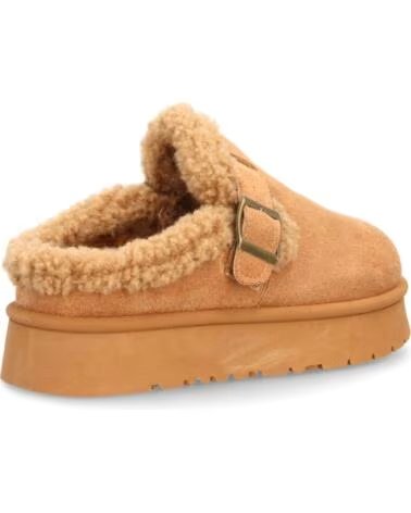SPORT3PUNTO0 SL-793-CAMEL PLATEAU-CLOGS MIT FELLFUTTER VARIOS COLORES