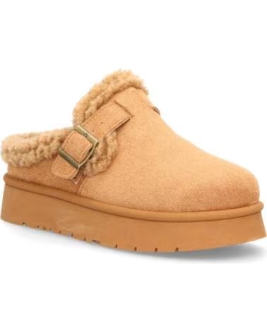 SPORT3PUNTO0 SL-793-CAMEL PLATEAU-CLOGS MIT FELLFUTTER VARIOS COLORES
