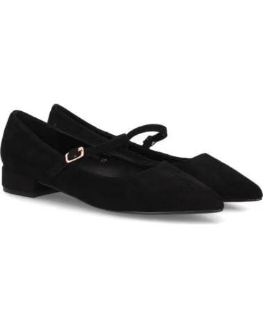 SPORT3PUNTO0 HH997 CHAUSSURES MARY JANE EN DAIM NOIR VARIOS COLORES