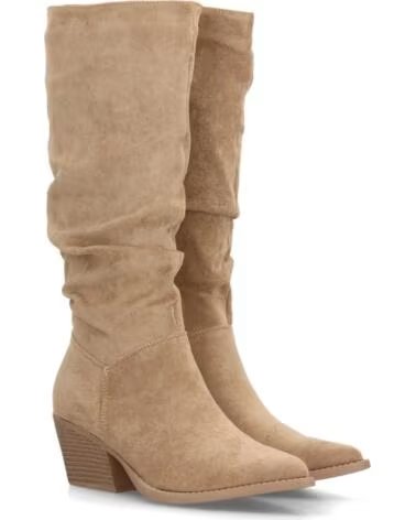 BOTA ALTA ESTILO SLOUCHY DE ANTE SINTÉTICO SPORT3PUNTO0 YY-128-KAKI VARIOS COLORES