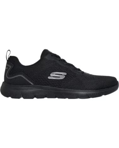 SKECHERS URBAN SNEAKER SUMMITS DAMEN 150291-BBK SCHWARZ NEGRO