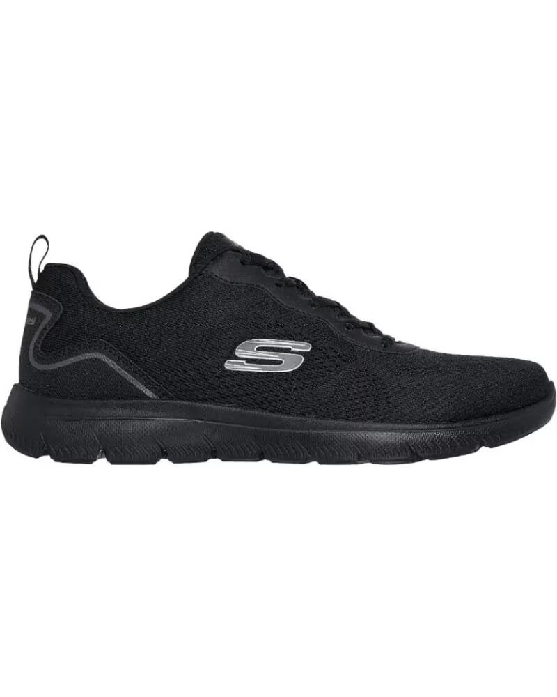 SKECHERS URBAN SNEAKER SUMMITS DAMEN 150291-BBK SCHWARZ NEGRO