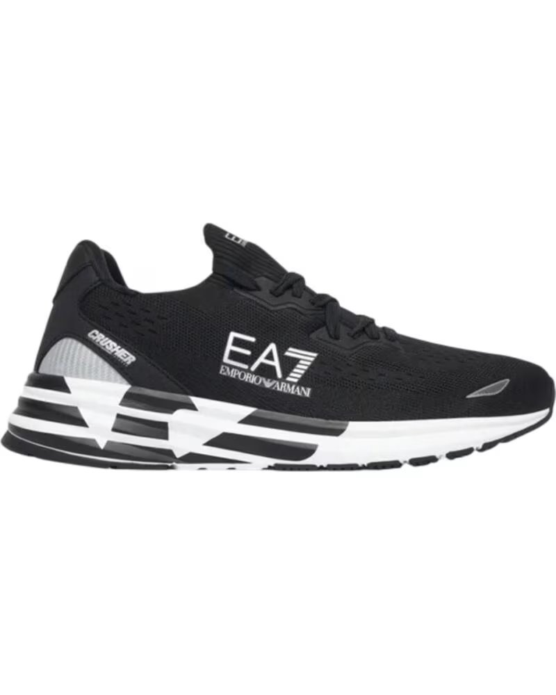 EA7 EMPORIO ARMANI SCARPE SNEAKERS DA UOMO NEGRO