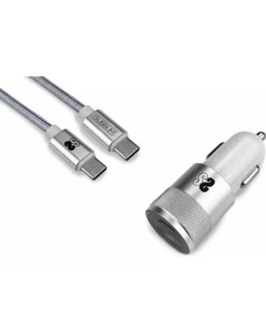 SUBBLIM Cargador de coche subchg - 5cpd10 20w usb tipo a - usb tipo c