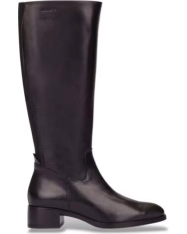 WONDERS BOTAS PLANAS MUJER D-1808 NEGRO