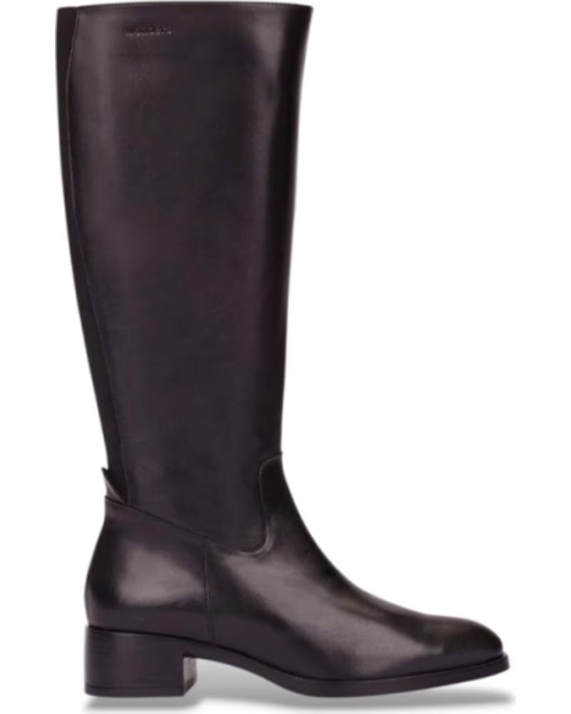 WONDERS BOTAS PLANAS MUJER D-1808 NEGRO