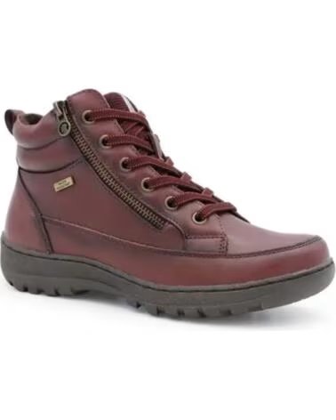 CORONEL TAPIOCCA STIVALETTI BASSI T580 BORDEAUX ROJO