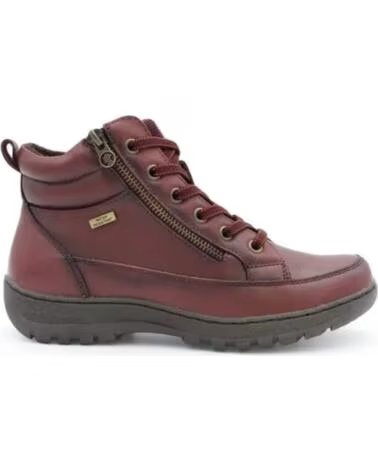 CORONEL TAPIOCCA STIVALETTI BASSI T580 BORDEAUX ROJO