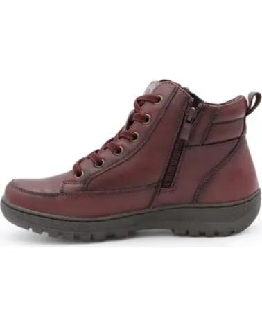 CORONEL TAPIOCCA STIVALETTI BASSI T580 BORDEAUX ROJO