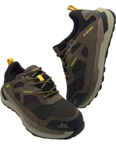 HI-TEC CHAUSSURE DE TREKKING RODERA LOW WP MARRON