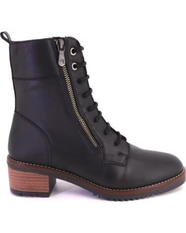 VALERIAS 2857 BOTAS DE MUJER DE PIEL NEGRO
