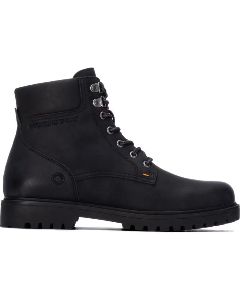 REFRESH 176757 SCHWARZE STIEFEL IM MILITÄRSTIL NEGRO