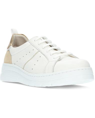 Esportes  de Mulher FLUCHOS DEPORTIVAS POMPAS F1665 BLANCOORO
