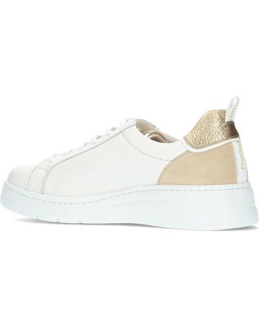 Esportes  de Mulher FLUCHOS DEPORTIVAS POMPAS F1665 BLANCOORO