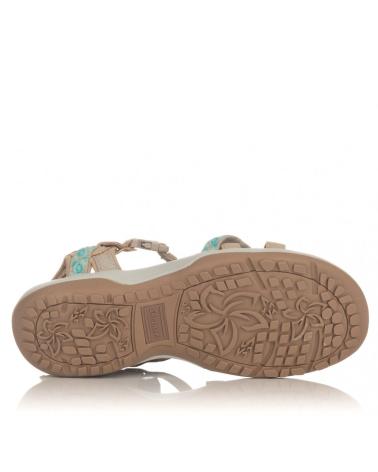Woman and girl Sandals SKECHERS SANDALIAS PLANAS REGGAE SLIM TAUPE 40955 MARRóN