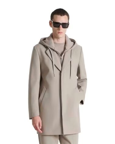 ANTONY MORATO ABRIGO CON CHALECO BEIGE