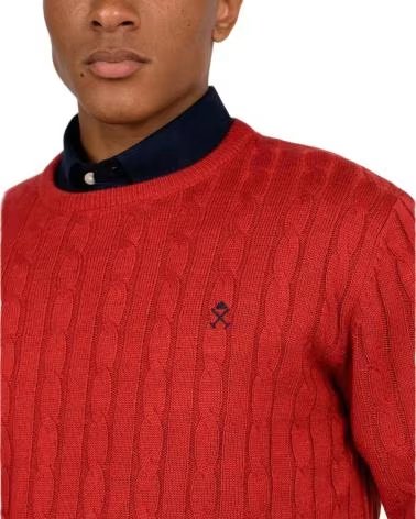 HARPER NEYER MAGLIONE BLARNEY CASTLE ROSSO ROJO