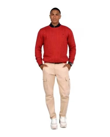 HARPER NEYER MAGLIONE BLARNEY CASTLE ROSSO ROJO