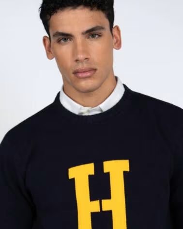 HARPER NEYER PULLOVER HARVARD AZUL