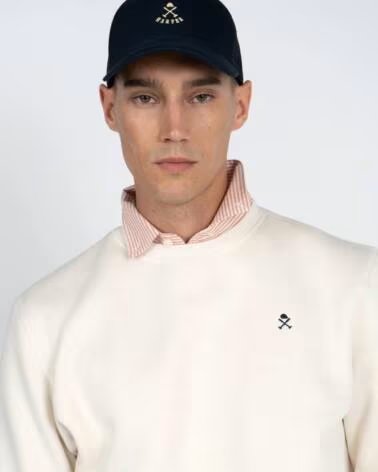 HARPER NEYER SWEAT-SHIRT CREW-NECK ICON BEIGE