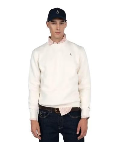HARPER NEYER SWEAT-SHIRT CREW-NECK ICON BEIGE