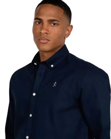 HARPER NEYER CHEMISE OXFORD NAVY AZUL