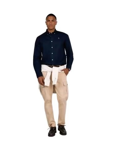 HARPER NEYER CHEMISE OXFORD NAVY AZUL
