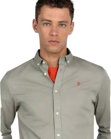 HARPER NEYER CAMICIA GARMET DYE VERDE