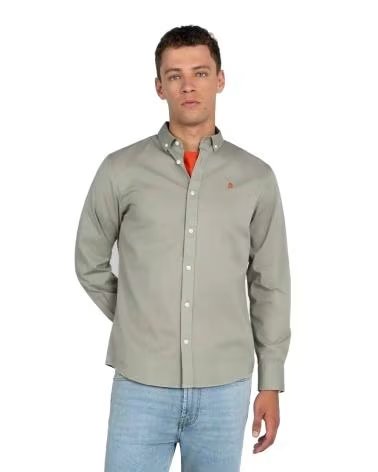 HARPER NEYER CAMICIA GARMET DYE VERDE