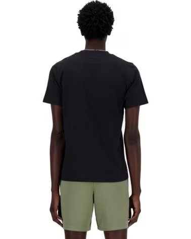 NEW BALANCE SPORT ESSENTIALS LOGO T-SHIRT MT41502 BK SCHWARZ NEGRO