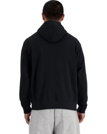NEW BALANCE Sudaderas Sport Essentials French Terry Logo Hoodie MT41501 BK Negro NEGRO