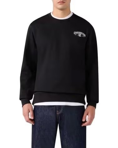 CHAMPION SWEATSHIRT CREWNECK 222783 NBK NEGRO