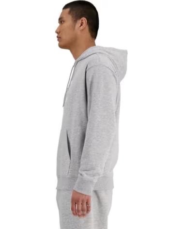 NEW BALANCE Sudaderas Sport Essentials French Terry Logo Hoodie MT41501 AG Gris GRIS