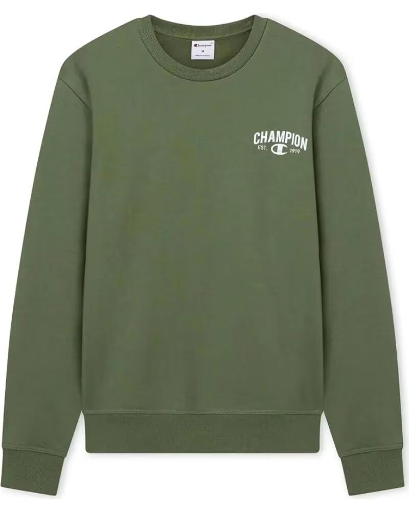 CHAMPION CREWNECK SWEATSHIRT 222783 BZG VERDE