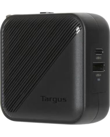 TARGUS Cargador adaptador gan charger 65w usb tipo c negro