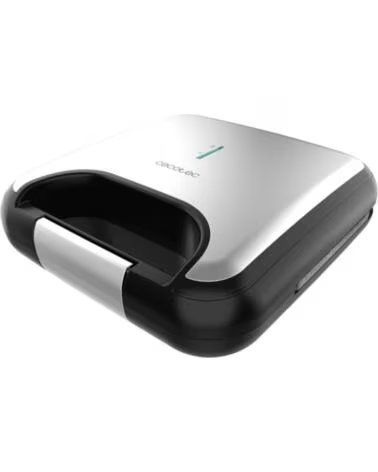 CECOTEC Sandwichera rockntoast square 800w hasta 2 sandwiches