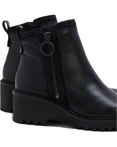 PORRONET BOTTINES PLATES FEMME 4866 NOIR NEGRO