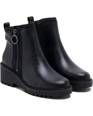 PORRONET BOTTINES PLATES FEMME 4866 NOIR NEGRO