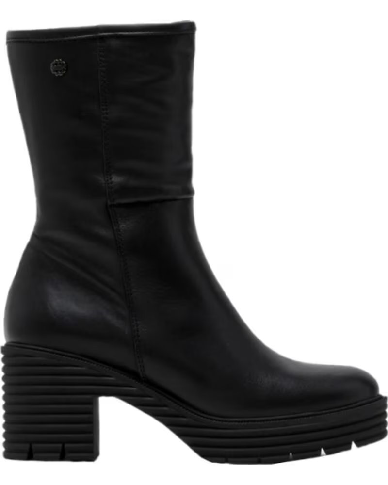 PORRONET STIVALETTI CON TACCO DONNA 4872 NERO NEGRO