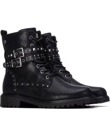BOTTINES DE STYLE MILITAIRE XTI 146374 NOIR NEGRO