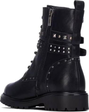 BOTTINES DE STYLE MILITAIRE XTI 146374 NOIR NEGRO