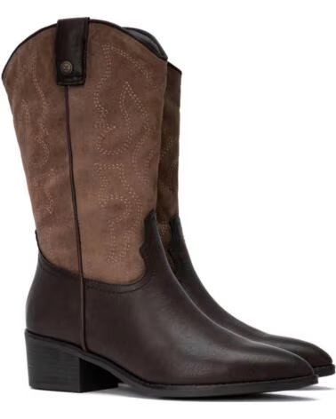 BOTTES HAUTES SANTIAGS XTI 146521 MARRON