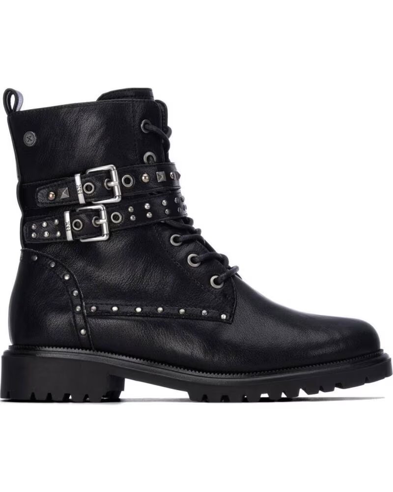 BOTTINES DE STYLE MILITAIRE XTI 146374 NOIR NEGRO
