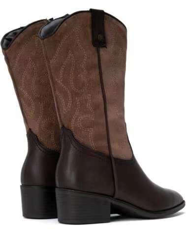 BOTTES HAUTES SANTIAGS XTI 146521 MARRON