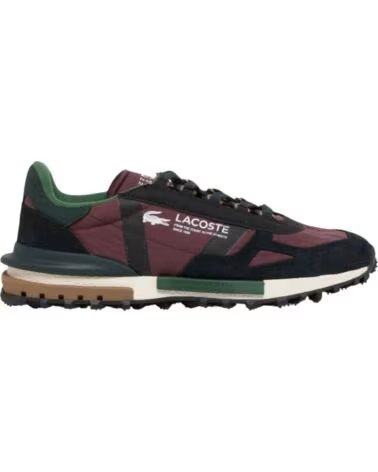 LACOSTE Zapatillas Burdeos para Hombre - elite active 40
