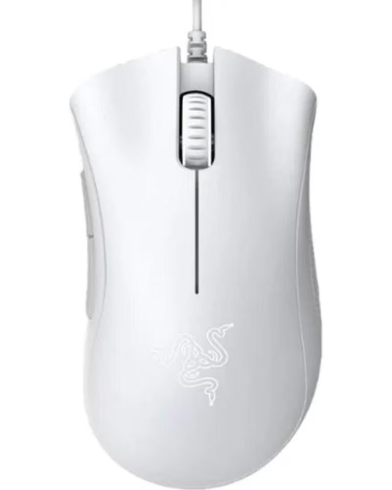 RAZER Raton deathadder blanco