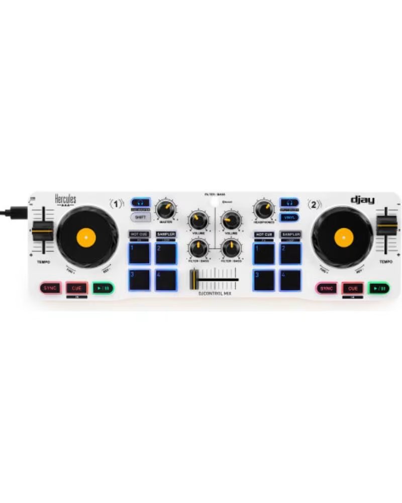 HERCULES Mesa de mezclas dj control mix