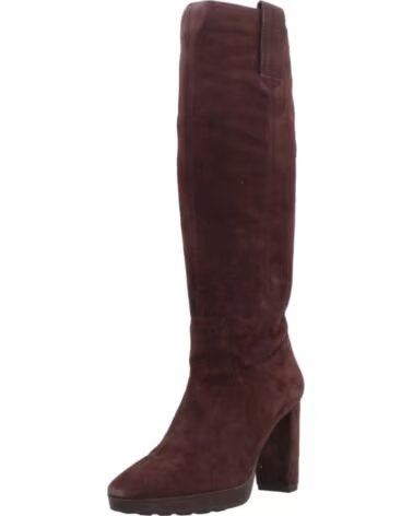 GEOX BOTTES D36TFA 00021 COULEUR BORDEAUX C7011