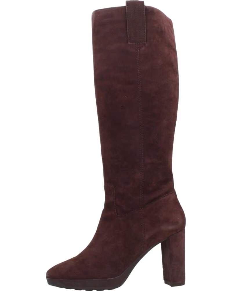 GEOX BOTTES D36TFA 00021 COULEUR BORDEAUX C7011