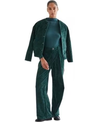 COMPAIA FANTASTICA PANTALONES DE MUJER VERDE